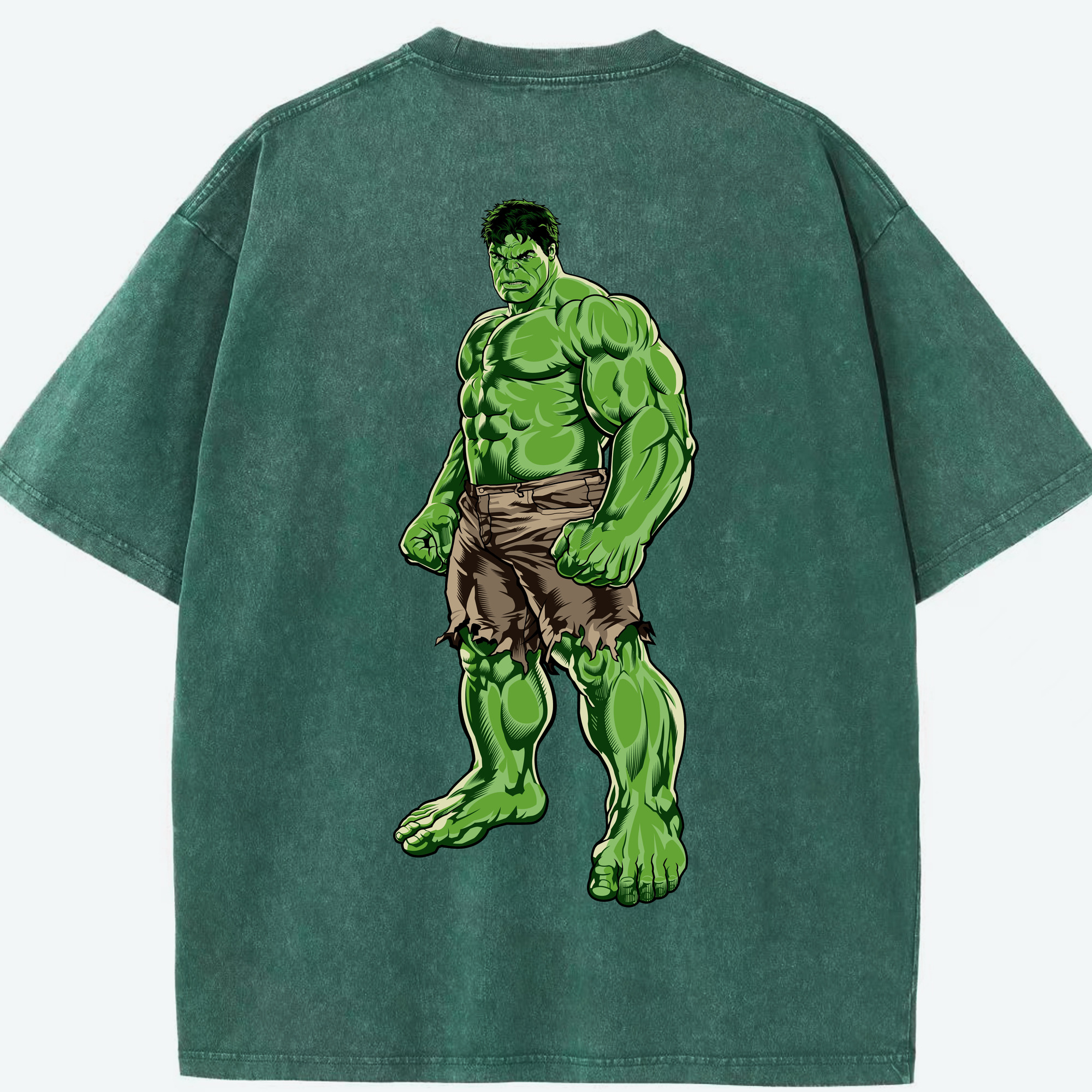 （画像用） アベンジャーズ The Avengers 綿100% ヴィンテージ風 半袖Tシャツ（背面プリント）